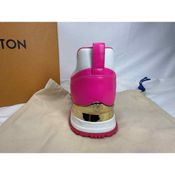 Louis Vuitton Run Away Sneaker Pink And White US Size 10 SPB-TS 356380 - Picture 3 of 13